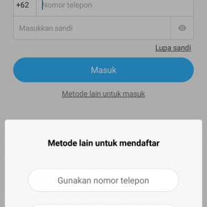 Gambar 5. Pilih Gunakan alamat email Gambar 5. Pilih Gunakan alamat email