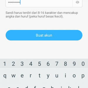 Gambar 6. Isi email dan password Gambar 6. Isi email dan password
