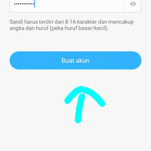 Gambar 7. Pilih Buat akun Gambar 7. Pilih Buat akun