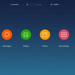Gambar 1. Fitur - fitur akun Mi Cloud Gambar 1. Fitur - fitur akun Mi Cloud